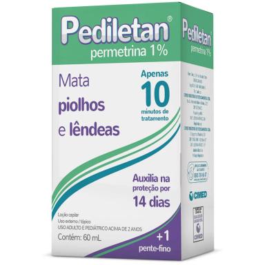 Pediletan Permetrina 10mg/g Loção Capilar 60ml