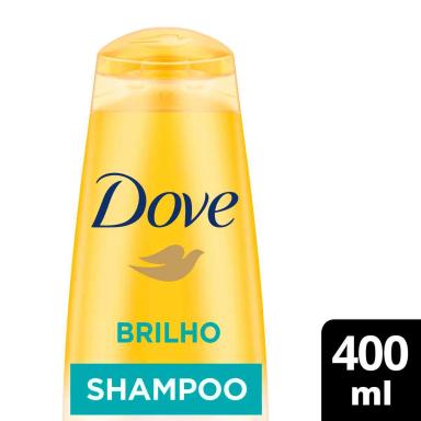 Shampoo Dove Brilho + Óleo-Micelar 400ml
