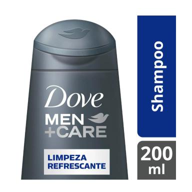 Shampoo Dove Men +Care Limpeza Refrescante 200ml