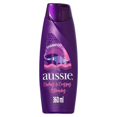 Shampoo Aussie Cachos e Crespos Ativados 360ml