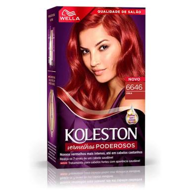 Tinta de Cabelo Permanente Koleston Creme - Cereja