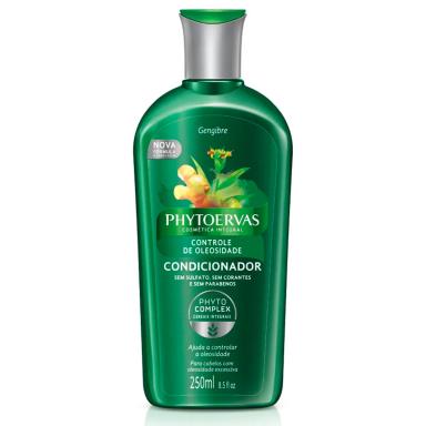 Shampoo Phytoervas Cosmética Integral Controle de Oleosidade Gengibre 250ml
