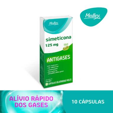 Simeticona 125mg 10 cápsulas Medley Genérico