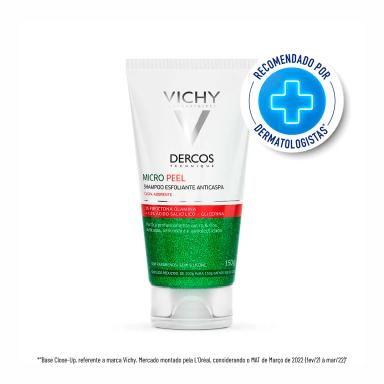 Shampoo Anticaspa Vichy Dercos Micro Peel Esfoliante 150ml