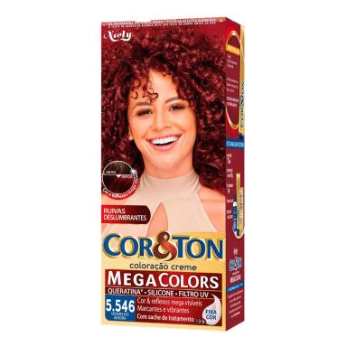 Tintura Cor&Ton Niely 6.66 Louro Escuro Vermelho com 1 Unidade