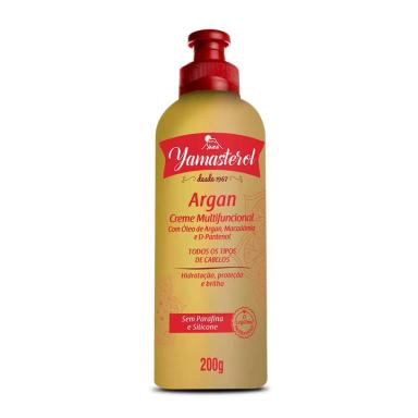 Creme Multifuncional para Cabelo Yamasterol Argan 200g