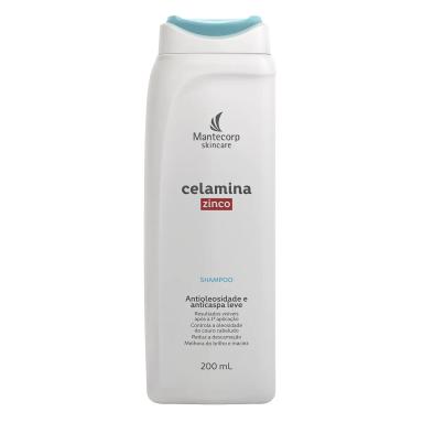 Shampoo Celamina Zinco Frasco 200ml