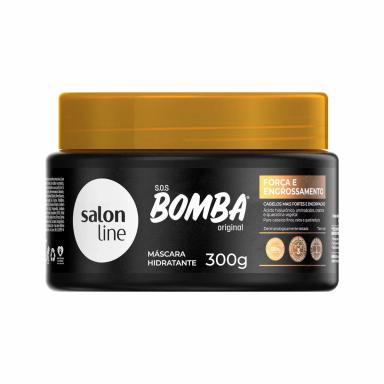 Máscara de Cabelo Condicionante Salon Line Bomba Força e Engrossamento 300g