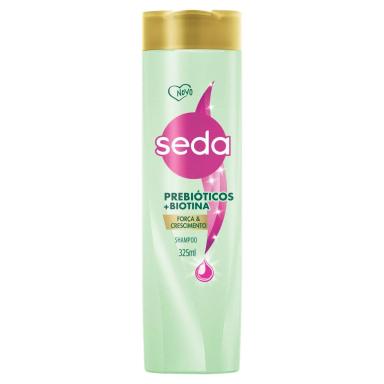 Shampoo Seda Força e Crescimento Prebióticos + Biotina 325ml