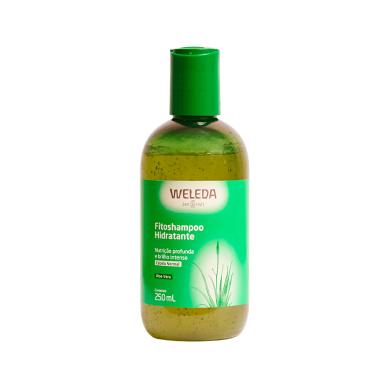 Fitoshampoo Hidratante Weleda Aloe Vera Nutrição e Brilho 250ml