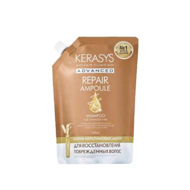 Refil Shampoo Reconstrutor Kerasys Advanced Repair Ampoule Keratin 500ml