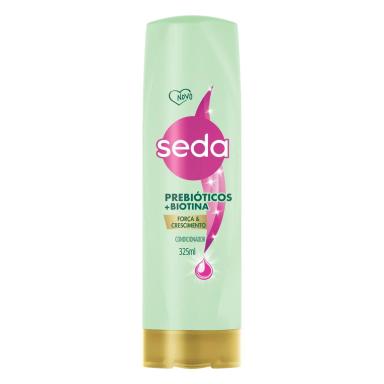 Condicionador Seda Força e Crescimento Prebióticos + Biotina 325ml