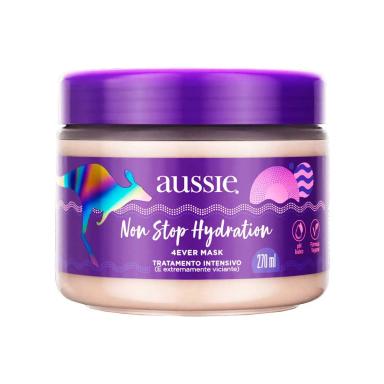 Máscara Capilar Aussie Non Stop Hydratation 4ever Mask 270ml
