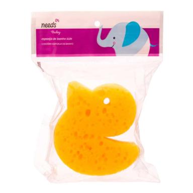 Esponja de Banho Infantil Needs Baby 1 Unidade