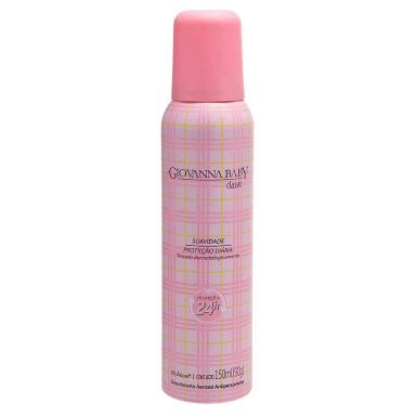 Desodorante Antitranspirante Aerosol Giovanna Baby Classic Feminino 24h 150ml