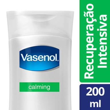Loção Hidratante Corporal Vasenol Calming Recuperação Intensiva com 200ml