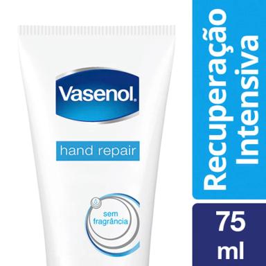 Loção Hidratante Vasenol Recuperação Intensiva Hand Repair para Mãos com 75ml
