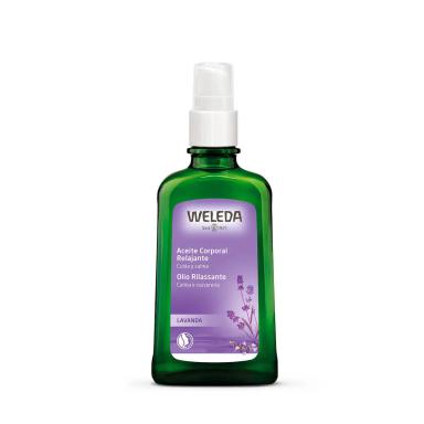 Óleo Relaxante de Lavanda Weleda com 100ml