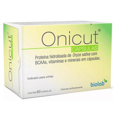 Suplemento Vitamínico e Mineral Onicut Unhas com 60 cápsulas