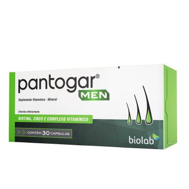 Polivitamínico Pantogar Men 30 cápsulas
