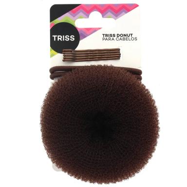 Coque Donut para Cabelo Triss Marrom 1 Unidade