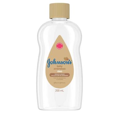 Óleo de Amêndoas Johnson’s Baby com 200ml