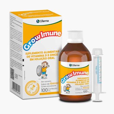 Polivitamínico Grow Imune Abacaxi Infantil 100ml