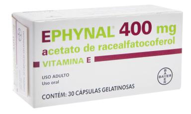 Vitamina E Ephnal 400mg 30 cápsulas