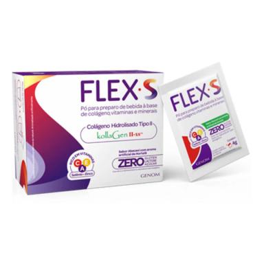 Colágeno Hidrolisado Tipo II Flex S com 30 sachês de 4g