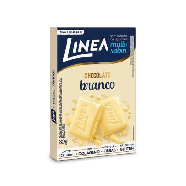 Chocolate Branco Zero Açúcar Linea com 30g