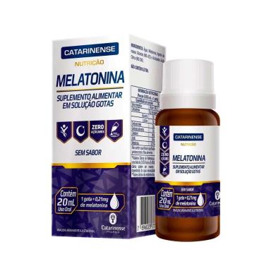 Melatonina Catarinense Nutrição 0,21mg Sem Sabor 20ml