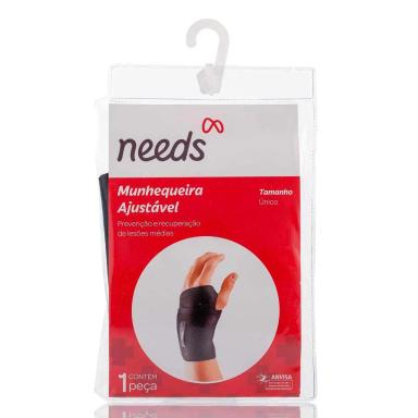 Munhequeira Ajustável Needs 1 Unidade