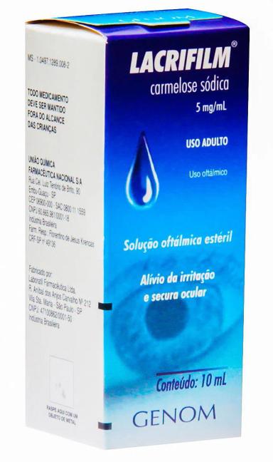 Colírio Lacrifilm Solução Oftámilca 10ml