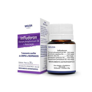 Infludoron Ferrum Phosphoricum D6 + Associações Glóbulos 20g