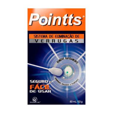 Pointts Sistema de Eliminação de Verrugas 80ml