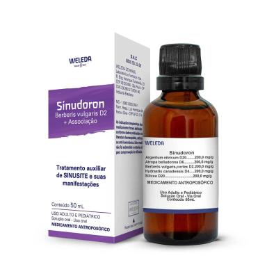 Sinudoron Berberis Vulgaris D2 + Associações Solução Oral 50ml