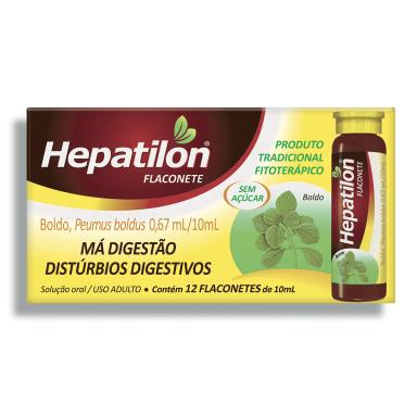 Hepatilon 12 Flaconetes de 10ml cada
