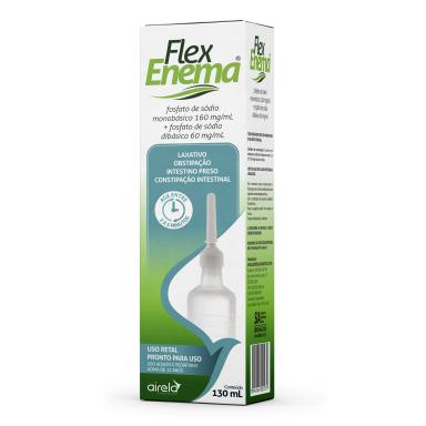 Flexenema 160mg + 60mg Solução Retal 130ml
