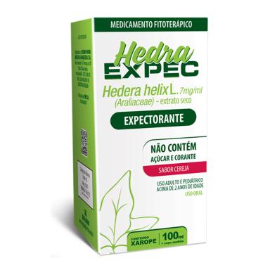 Hedra Expec 7mg/ml Cereja Solução Oral 100ml