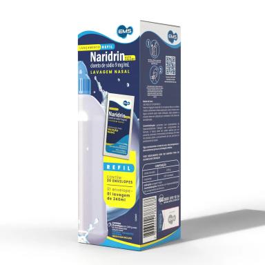 Naridrin Alto Volume Cloreto de Sódio 9mg/ml 30 envelopes Refil
