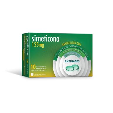 Simeticona 125mg Frasco 10 cápsulas