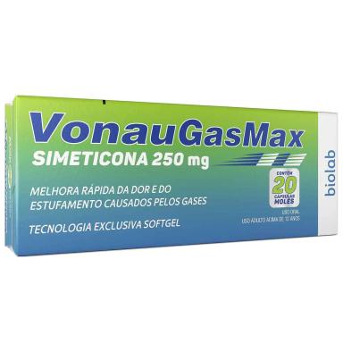 VonauGasMax Simeticona 250mg 20 cápsulas