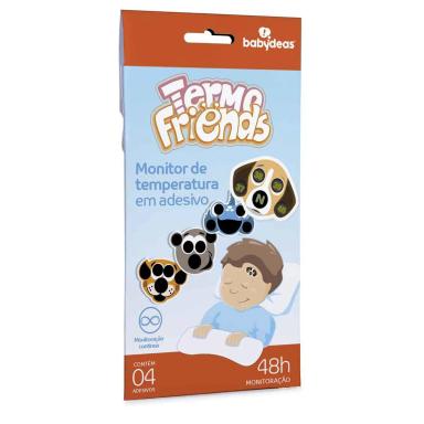 TermoFriends Adesivo Indicador de Febre 4 unidades