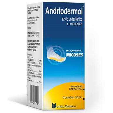 Antimicótico Andriodermol Solução Tópica 50ml