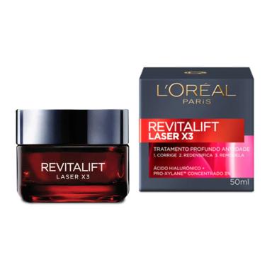 Creme Facial Hidratante Anti-idade L'Oréal Paris Revitalift Laser X3 Diurno 50ml