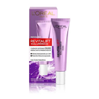 Creme Anti-Idade para Olhos L'oréal Paris Revitalift Hialurônico 15g