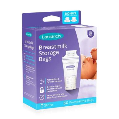 Saco Armazenador de Leite Lansinoh com 25 Unidades