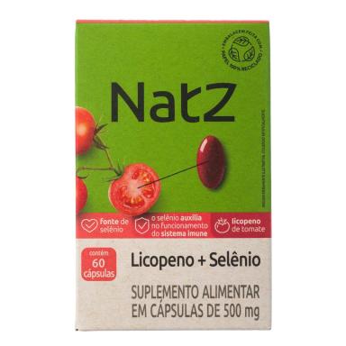Licopeno + Selênio Natz 60 Cápsulas