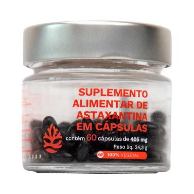 Suplemento Alimentar Astaxantina Ocean Drop 60 Cápsulas
