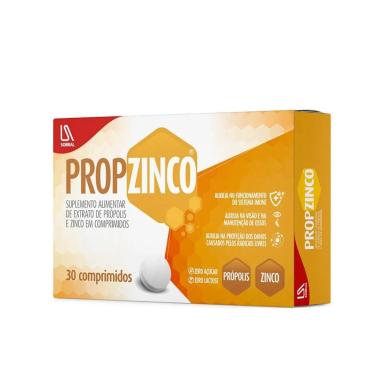 Suplemento Alimentar Propzinco 30 Comprimidos